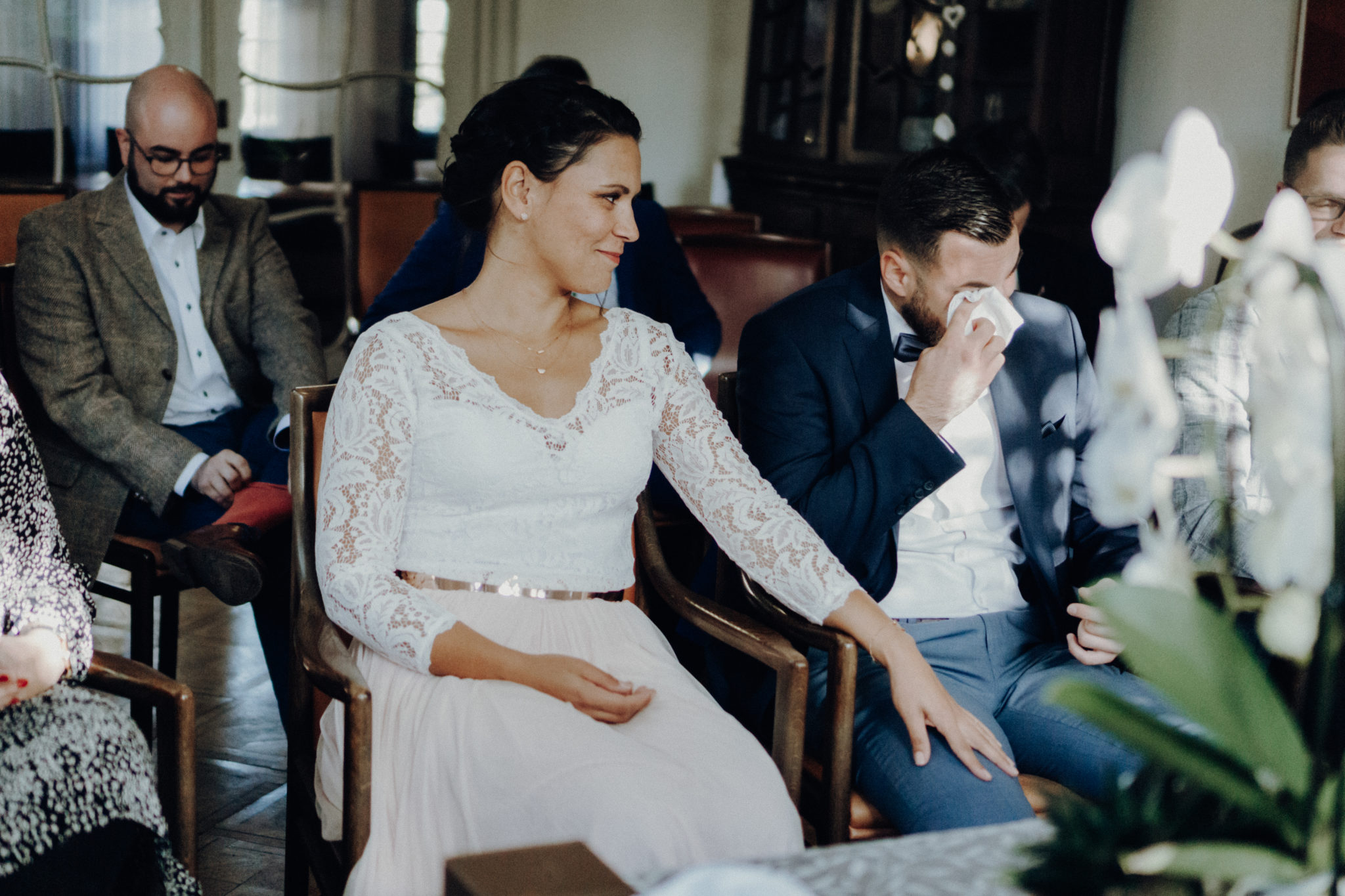 Emotionales Paar vor Hochzeit in Welmerskirchen 