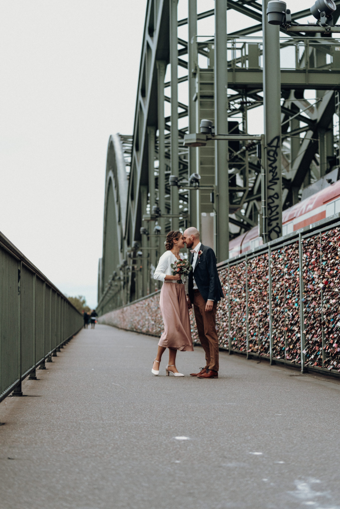 Paarshooting auf Hohenzollernbrücke