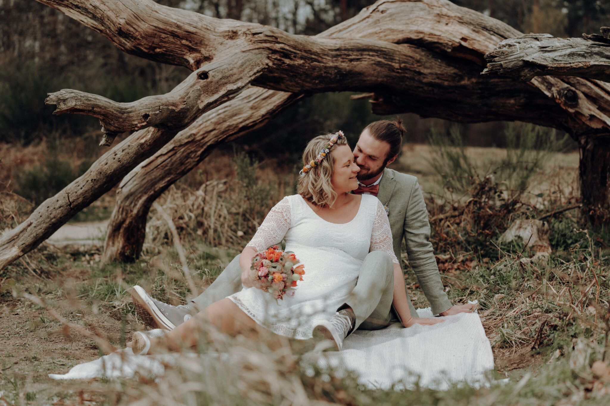 Hochzeitsfotos aus der Wahner Heide - Simon & Katrin -