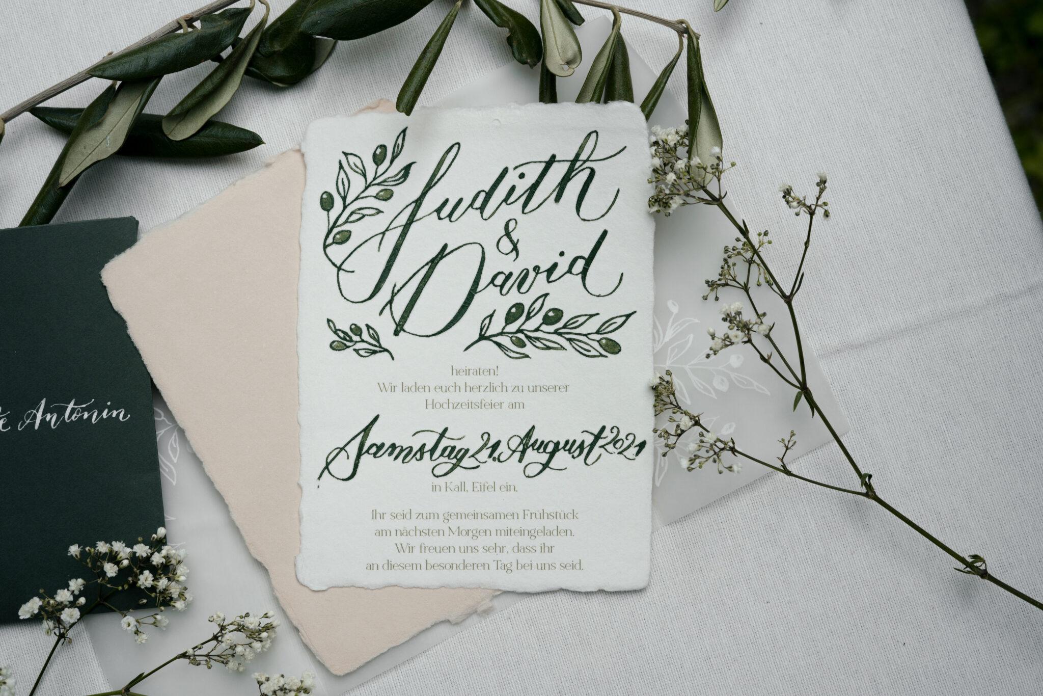 Einladungskarten zur Hochzeit