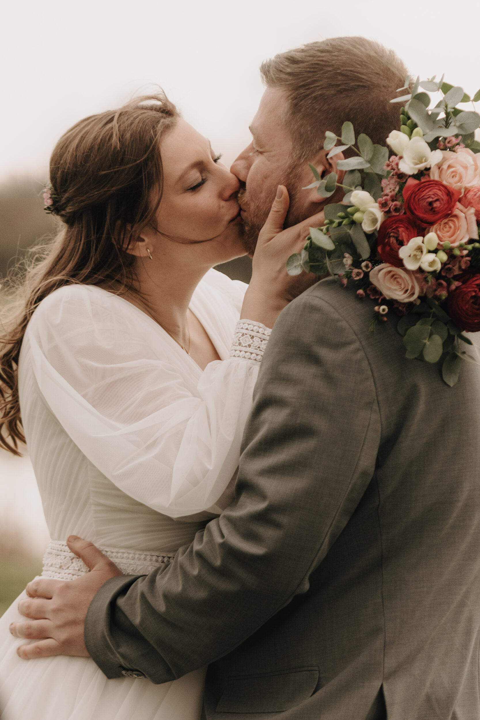Hochzeit Shooting auf einem Golfplatz