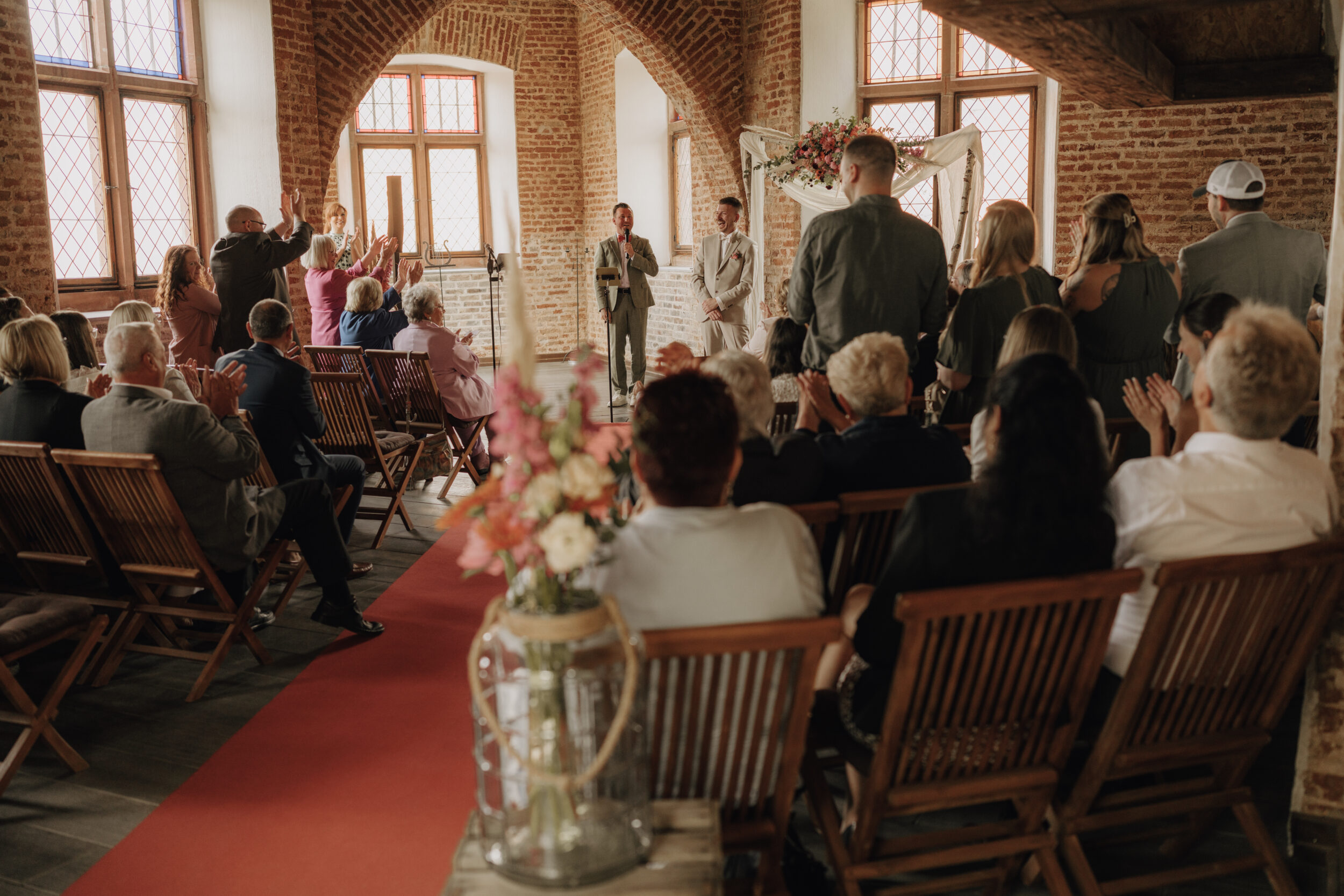 Hochzeit im Schloss Bubenheim - Bild im Praxissemester entstanden 
