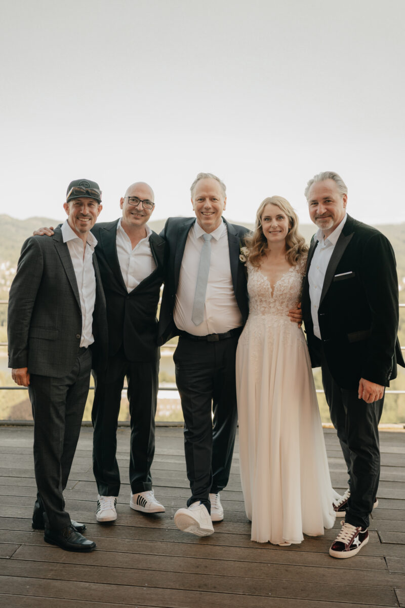 Die Braut und die Men - Fotos Rolandseck Rolandsbogen Bonn Remagen