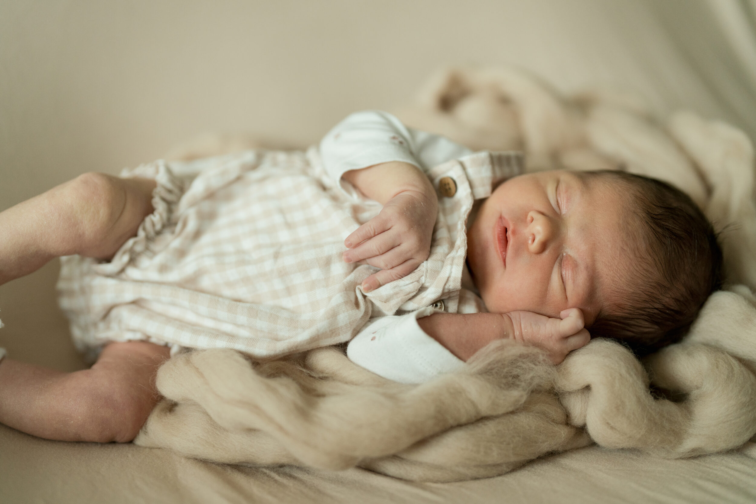 Newborn Portfolio Baby schlafend