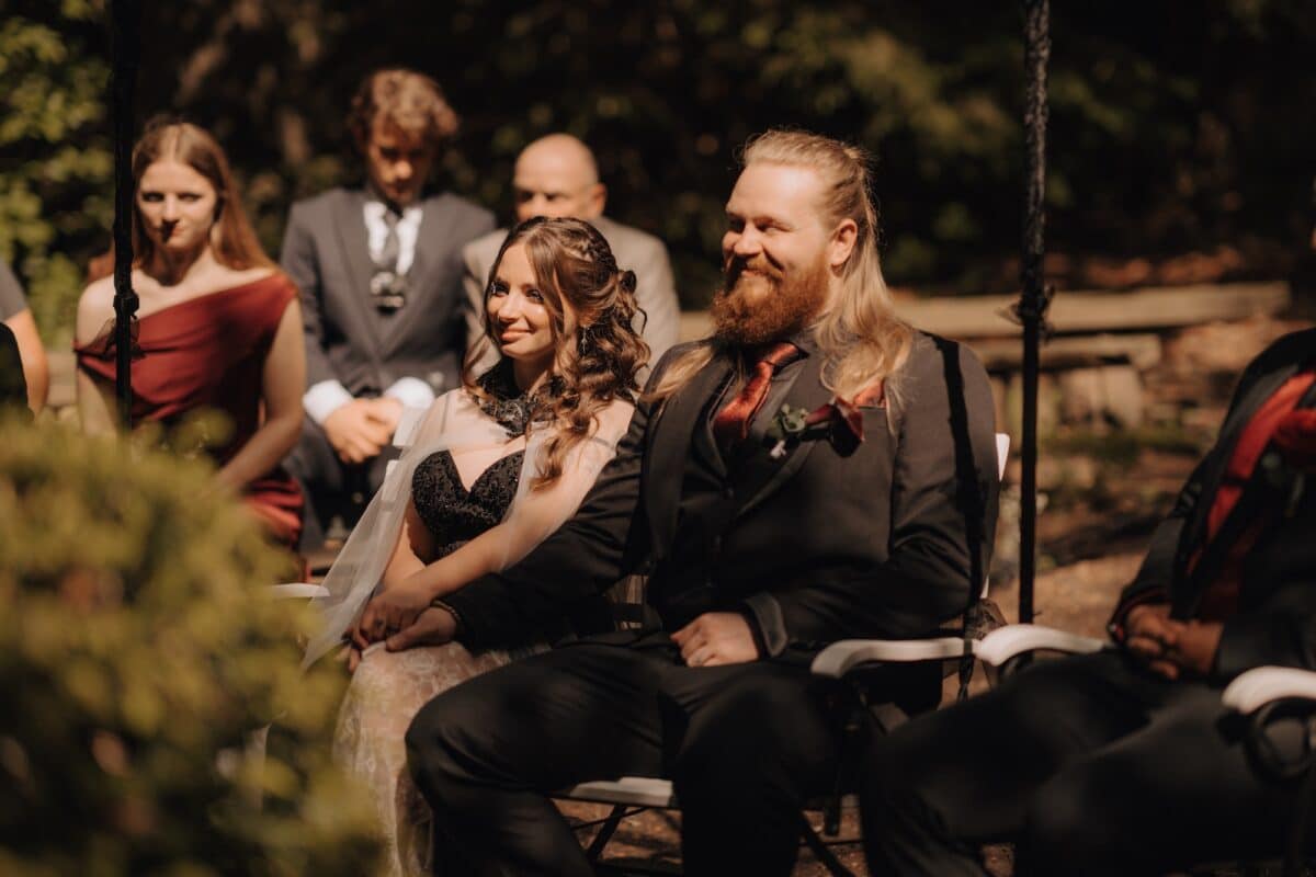 Wildwald Vosswinkel Hochzeit: Trauung mitten im Wald